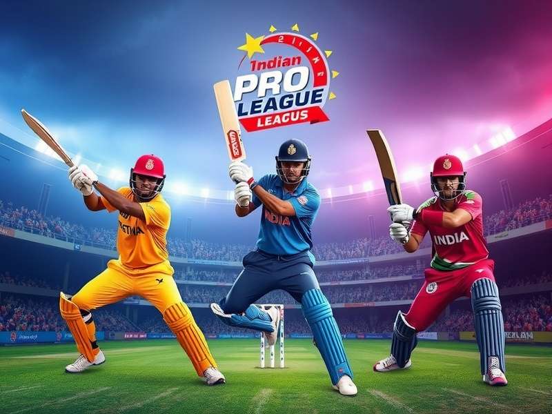 Indian Cricket Pro League Game Banner